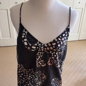 Desmond and Dempsey Jaguar print Nightgown size S